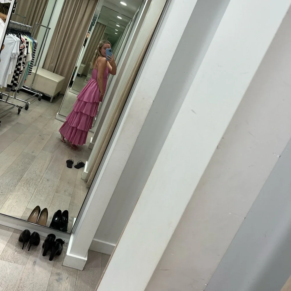 DIXIE Pink Ruffle Dress - Picture 2 of 7